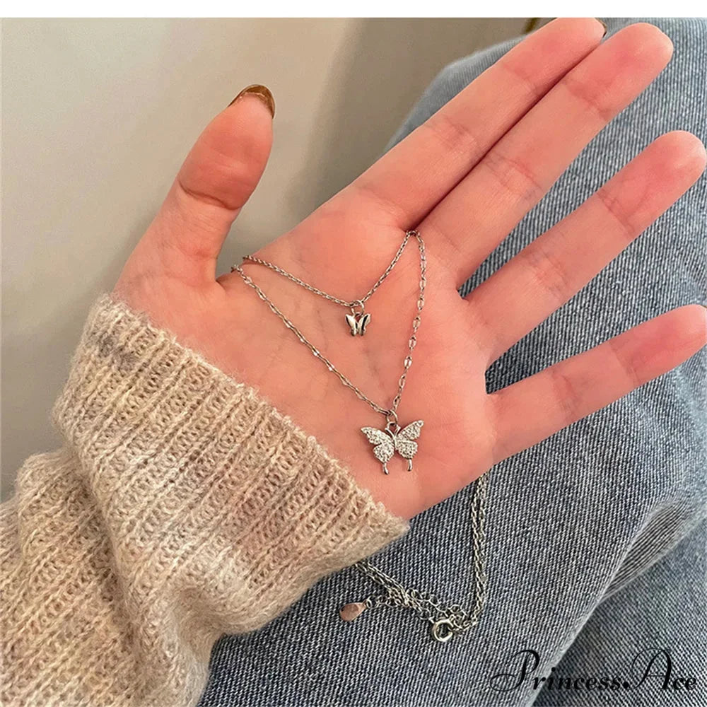 Butterfly Clavicle Chain Necklace