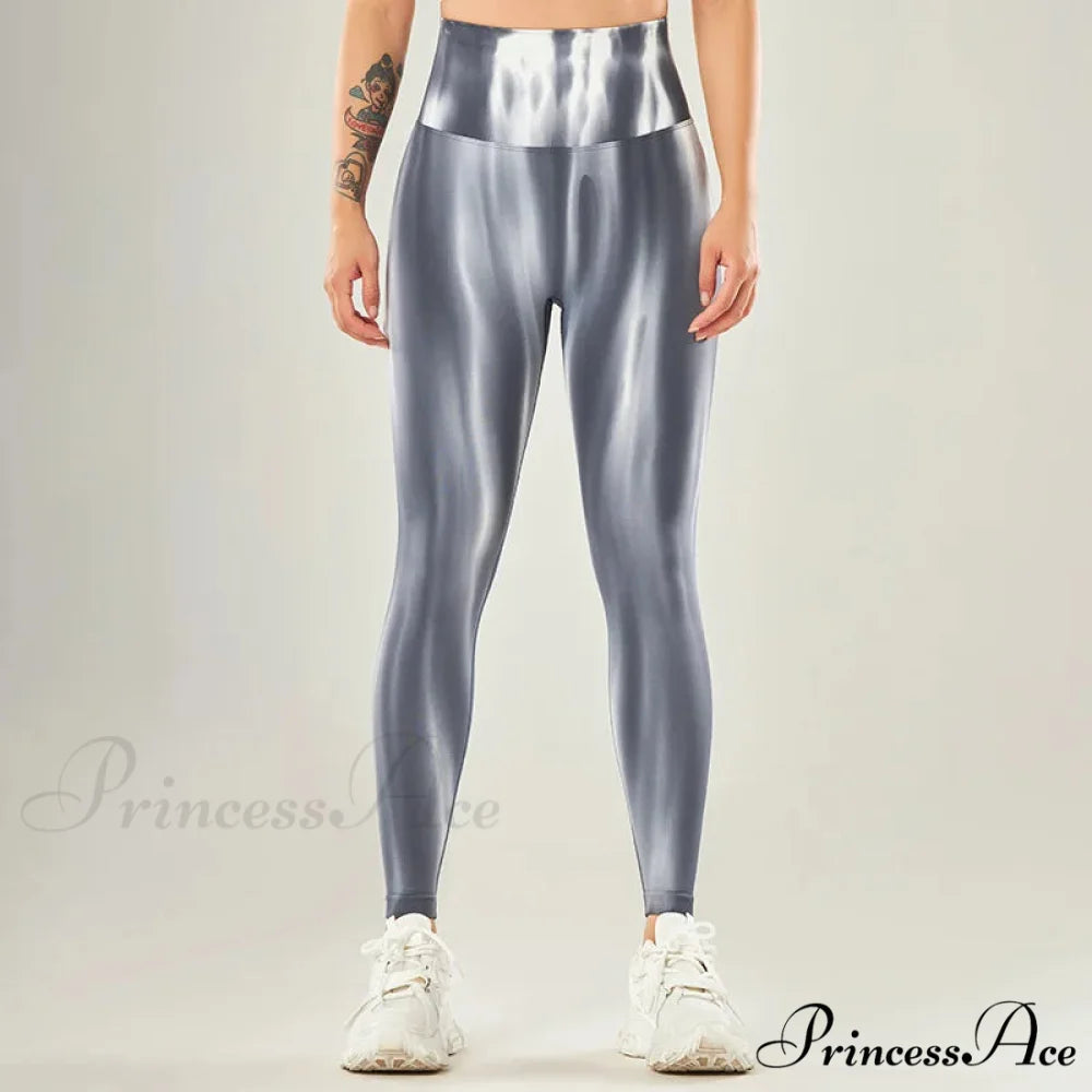 Buttocks Seamless Yoga Legging Gray / S