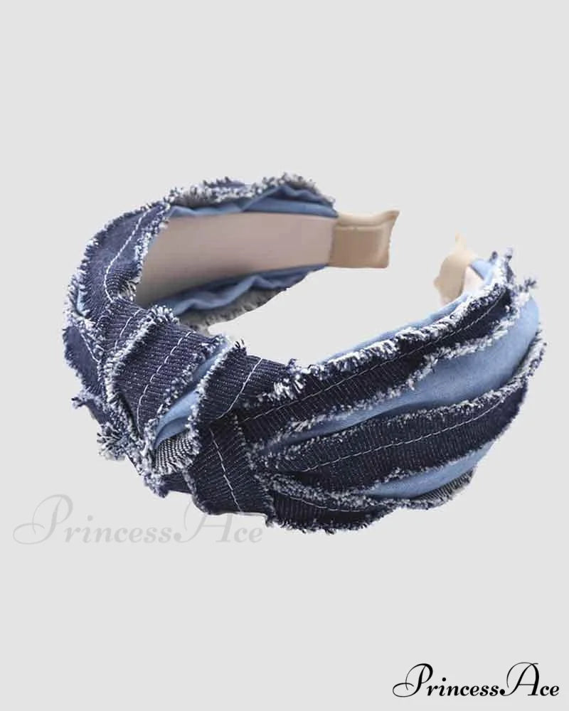 by Denim Headband Beeching