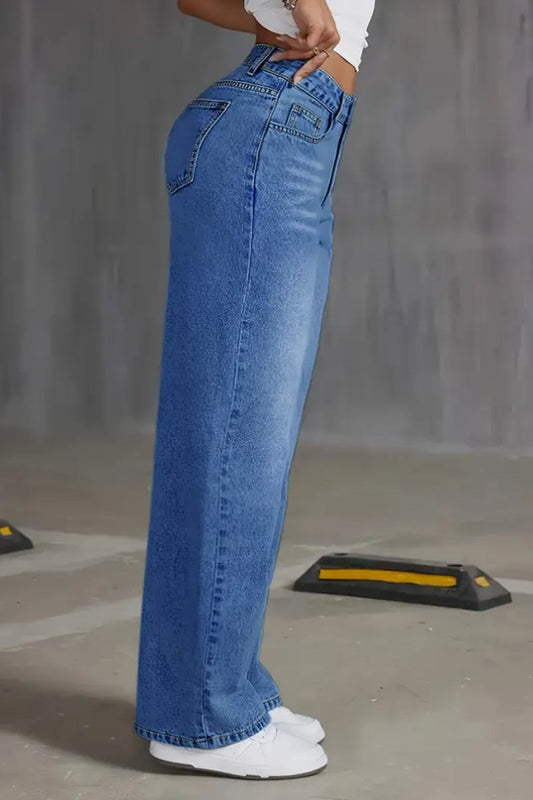 Slim Fit Washed Jean