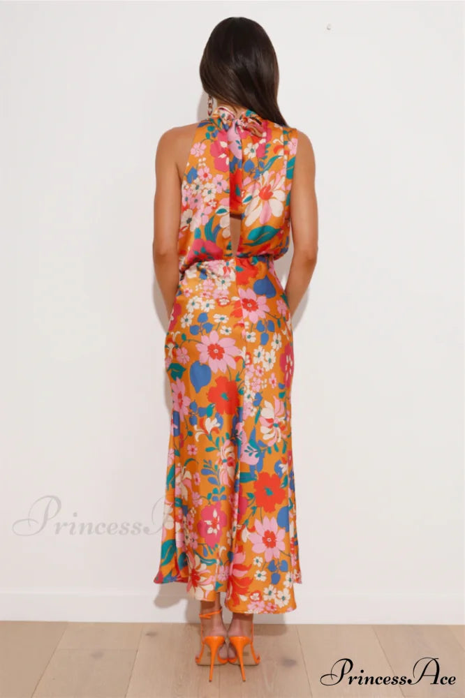 Caamara Elegant Midi Dress