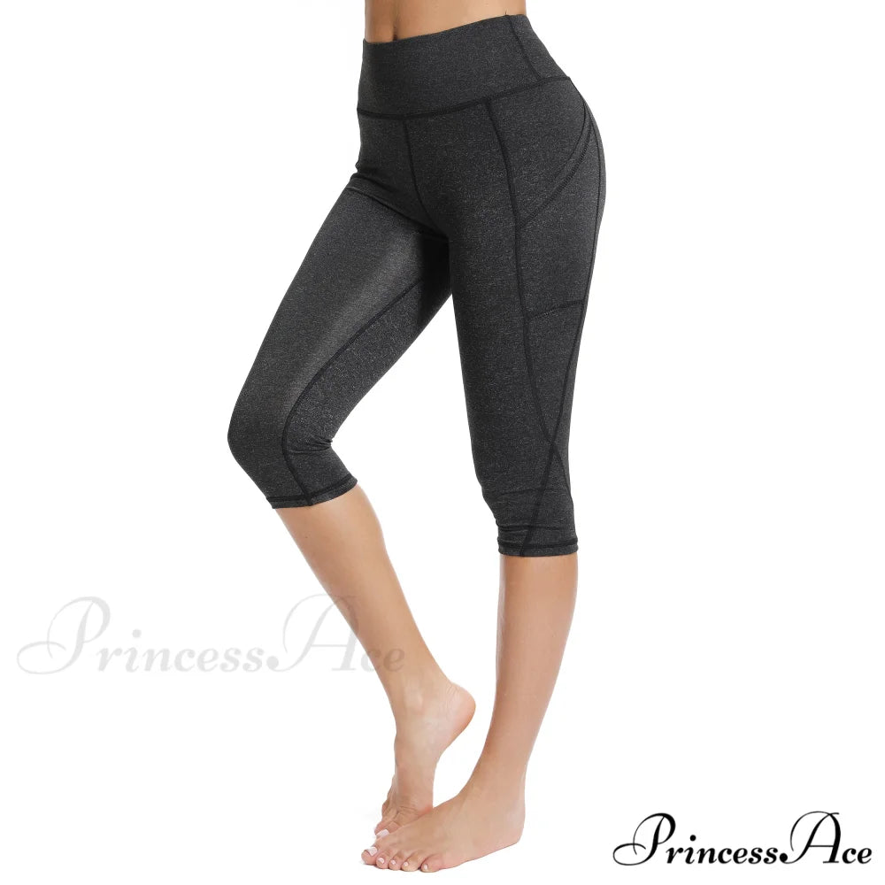 Calf-length Sport leggings Capris Pants