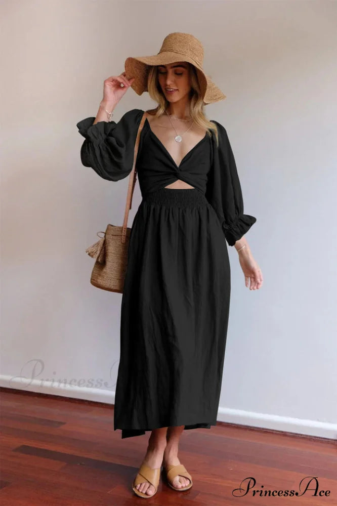 Call It Love Charming Two Way Dress S / Black