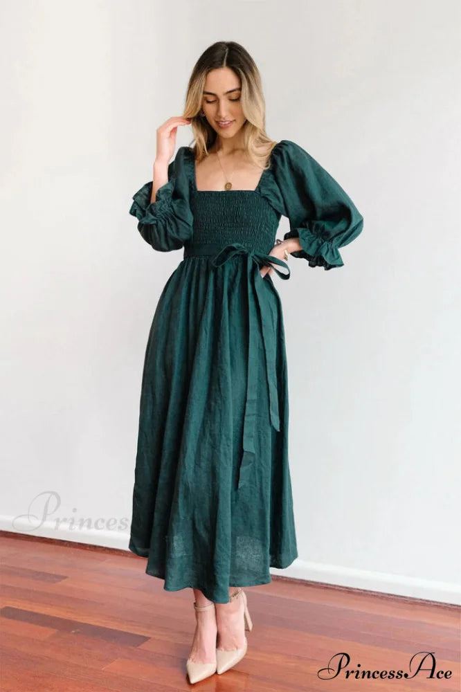 Call It Love Charming Two Way Dress S / Emerald