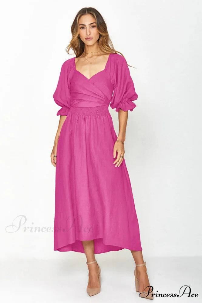 Call It Love Charming Two Way Dress S / Pink