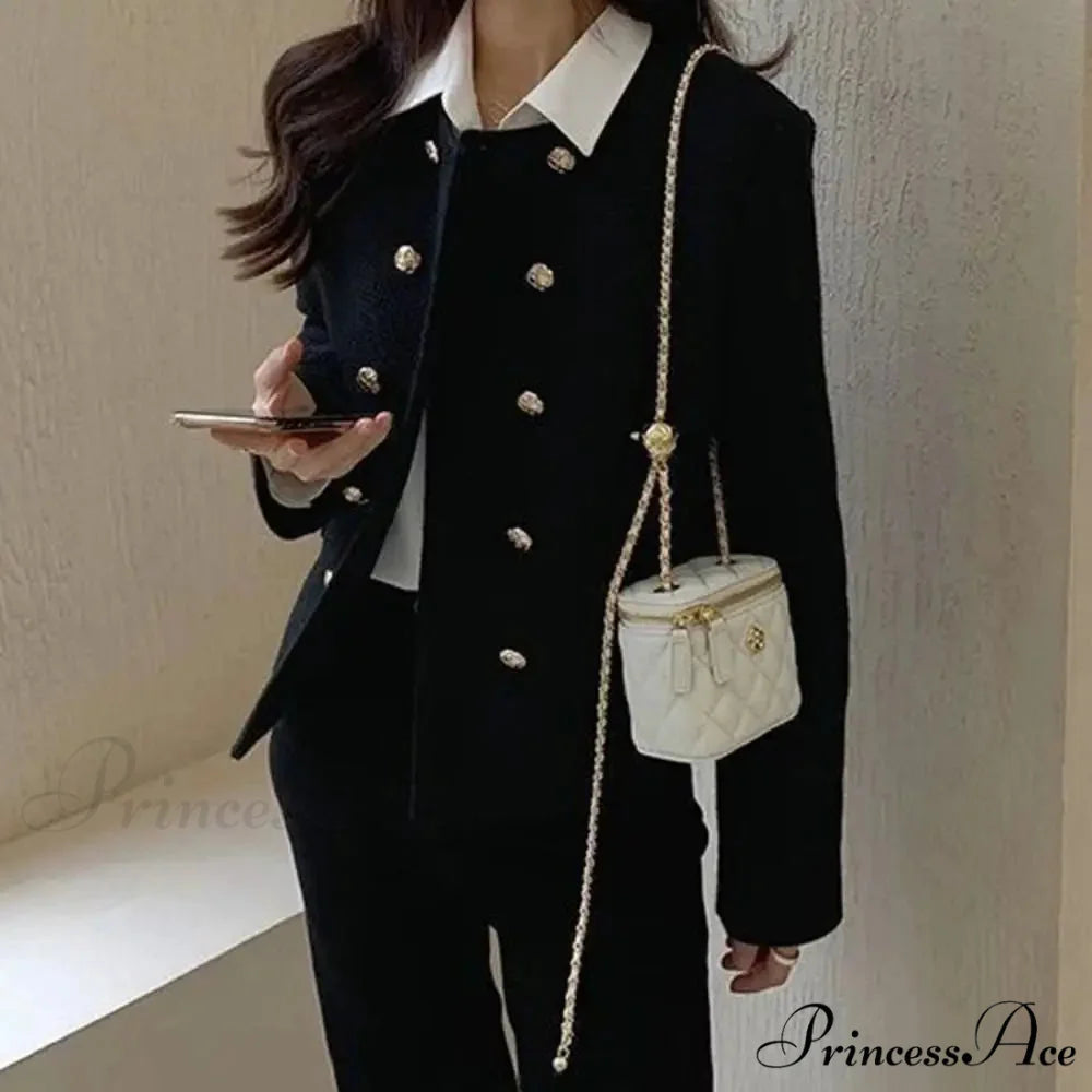 Camellia Diamond Chain Bucket Crossbody crossbody-250126