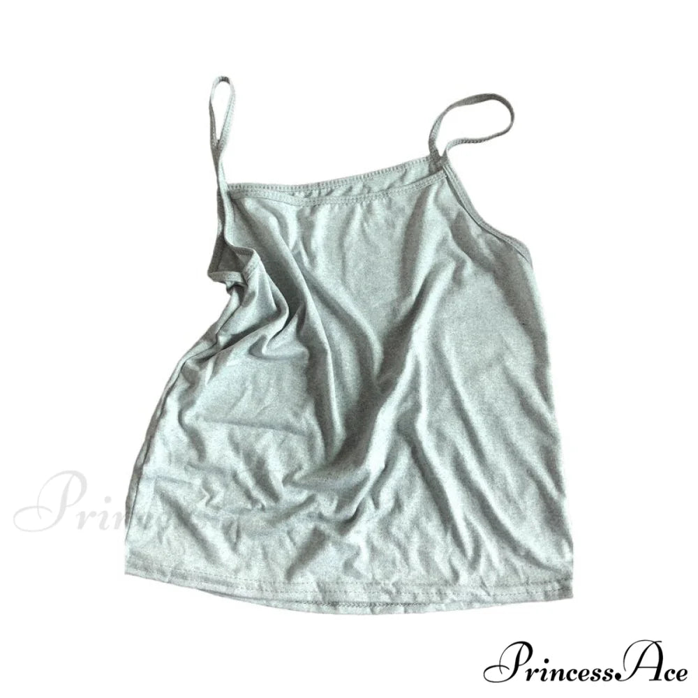 Camisole Spaghetti Strap Top lightGray / M