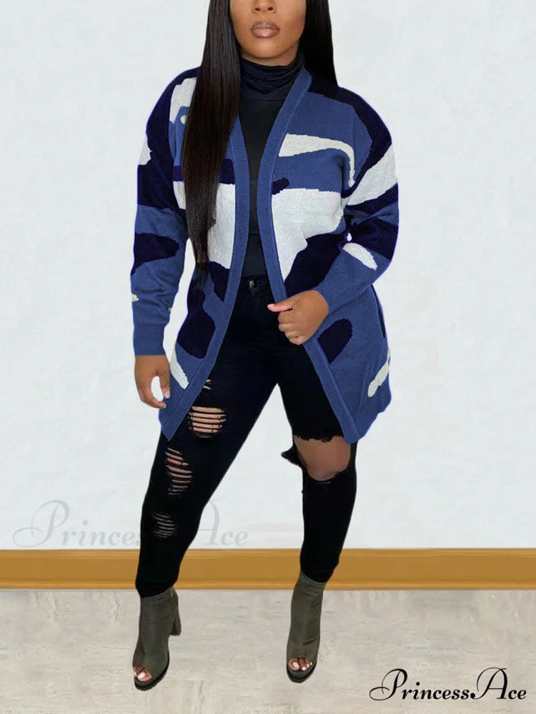 Camouflage Print Graceful Seamless Active Pants