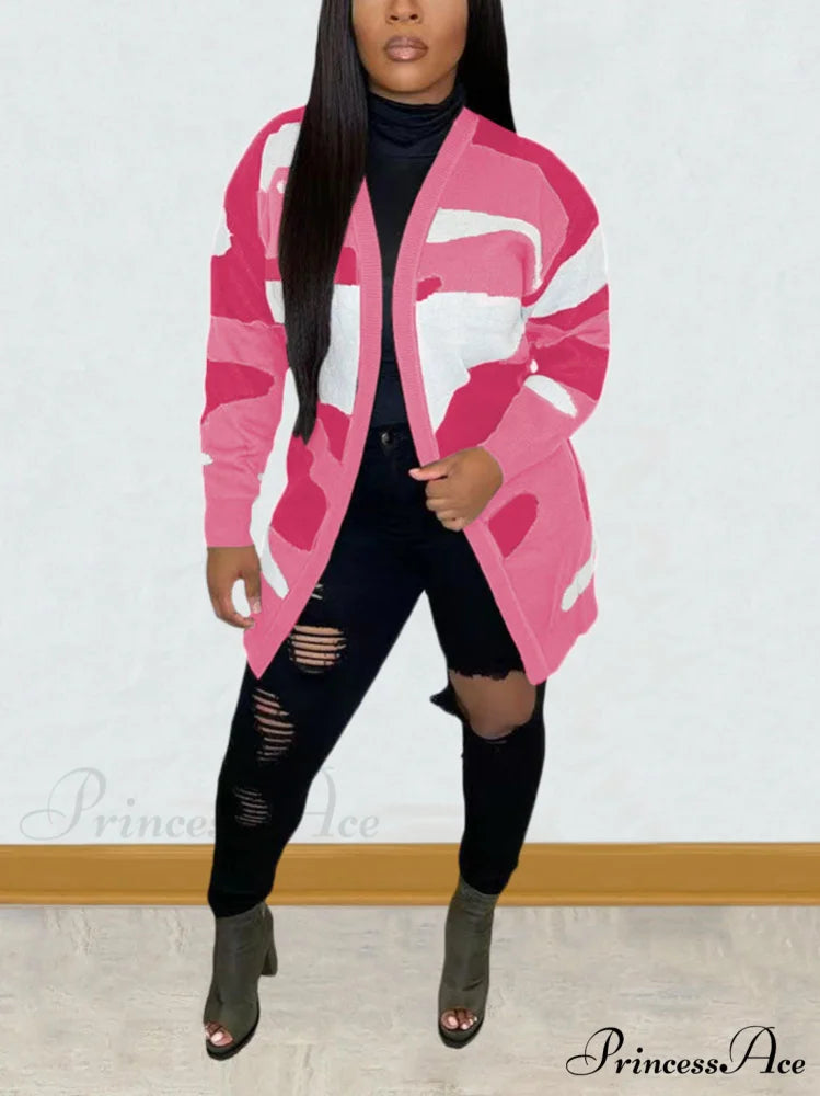 Camouflage Print Graceful Seamless Active Pants