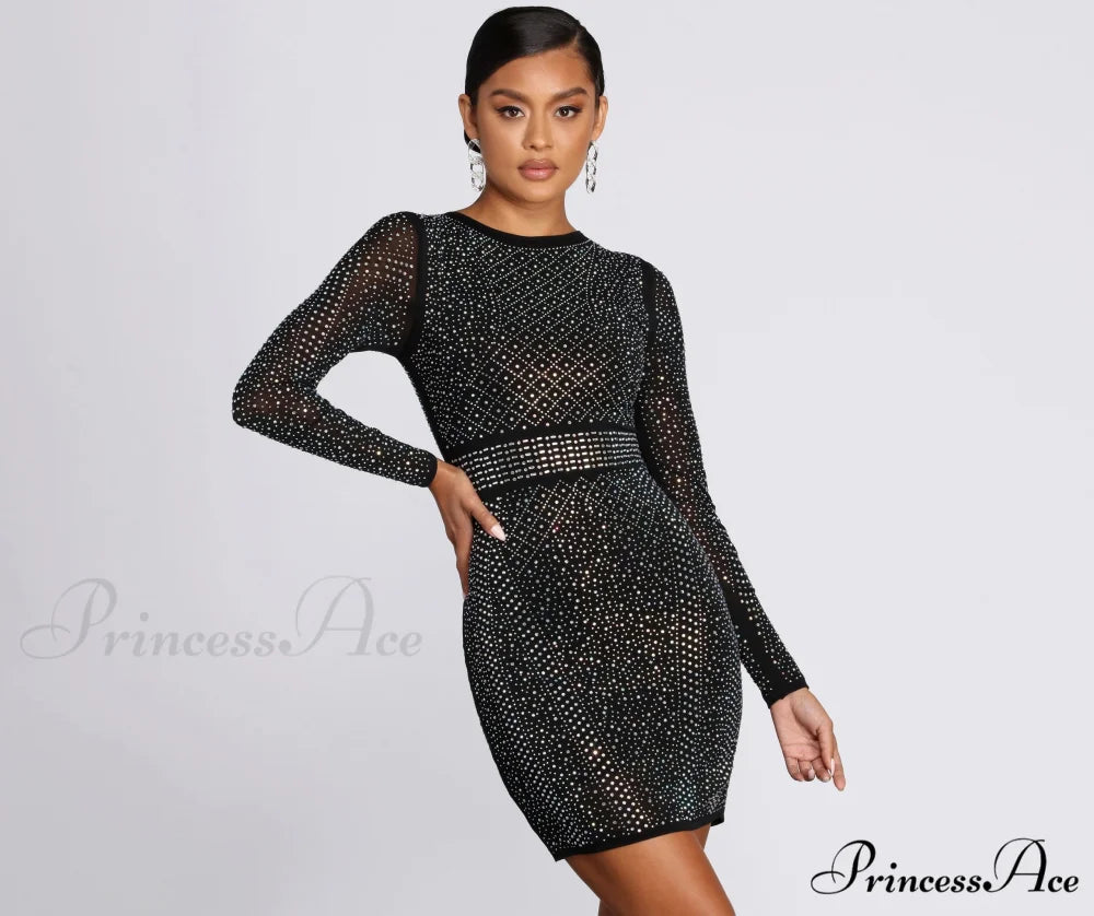 Can You Stylish Handle It Dress BLACK / XS