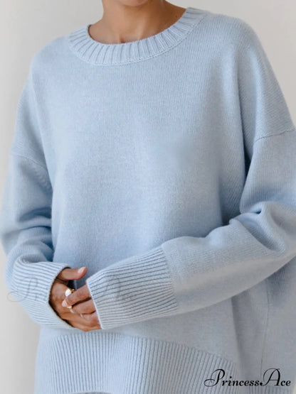 Candyfloss Oversized Graceful Pullover Sweater