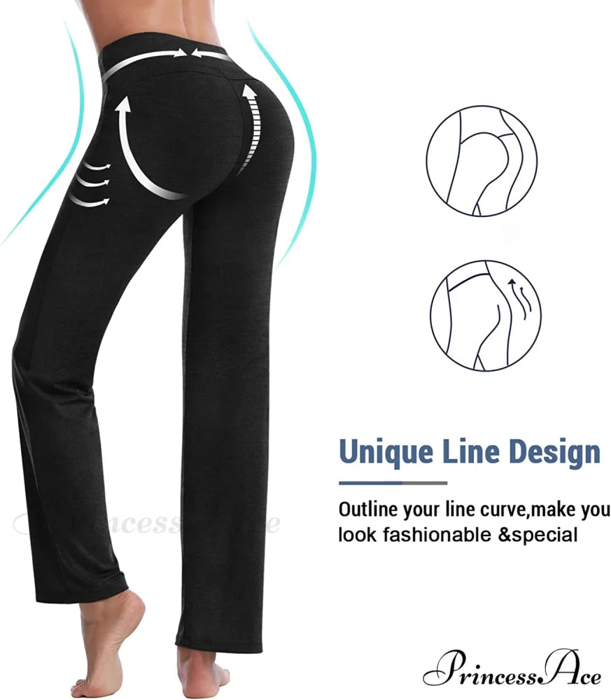 Capri Petite Regular Tall Length Women’s Straight Leg Yoga Pants