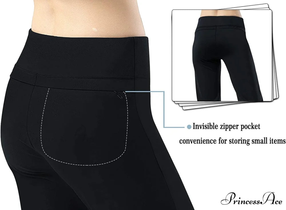 Capri Petite Regular Tall Length Women’s Straight Leg Yoga Pants