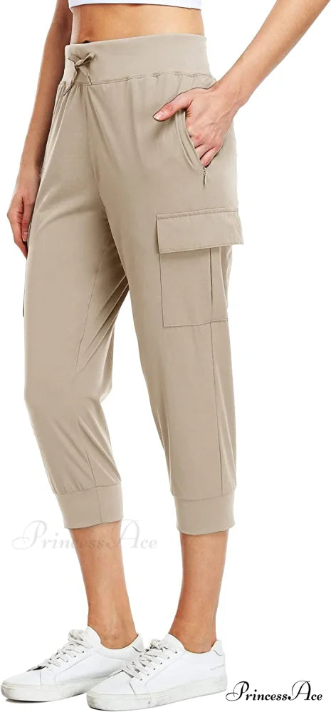Cargo Hiking Capris Quick Dry Lightweight Outdoor Pants