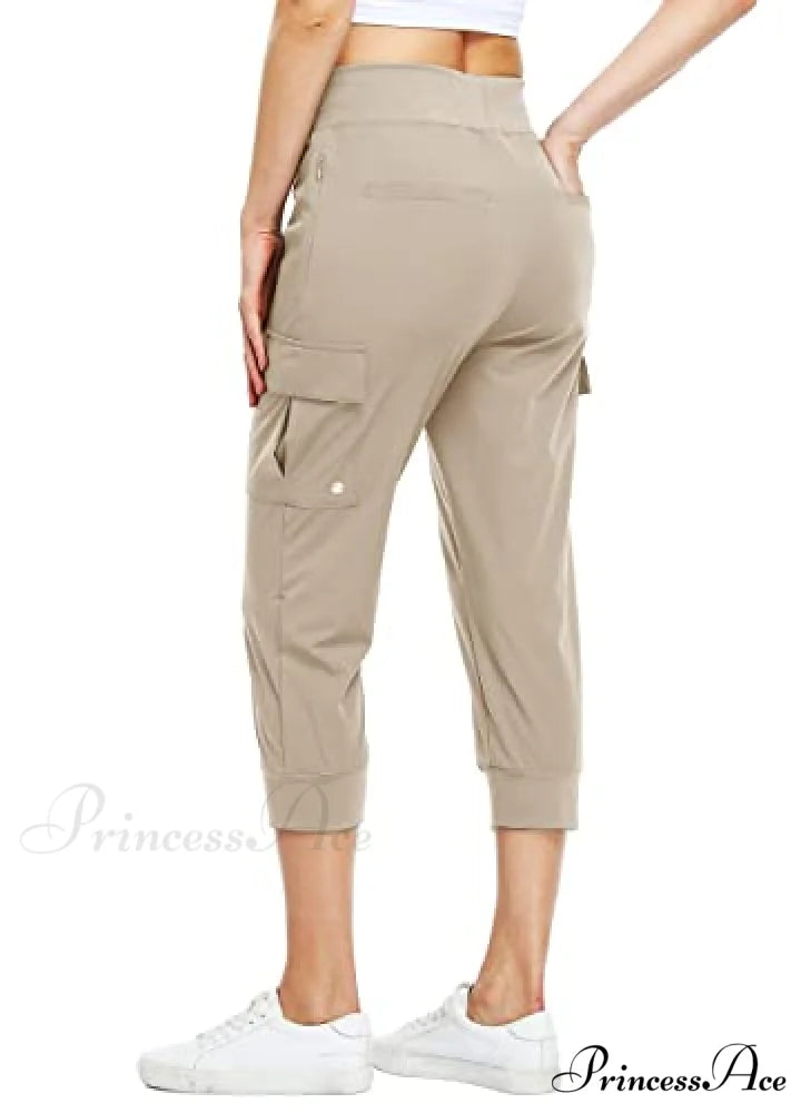 Cargo Hiking Capris Quick Dry Lightweight Outdoor Pants