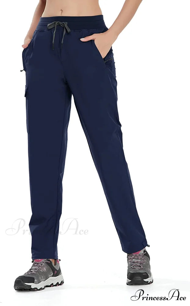 Cargo Hiking Pants Lightweight Joggers Quick Dry Capris