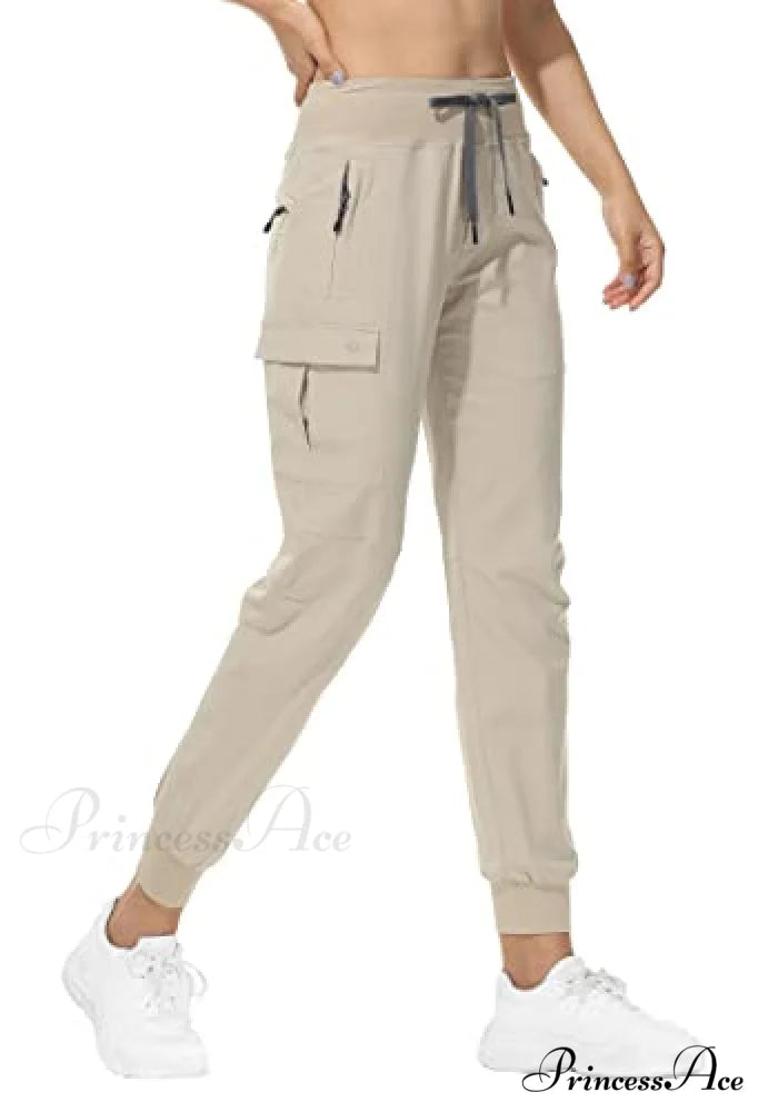 Cargo Hiking Pants Lightweight Joggers Quick Dry Capris