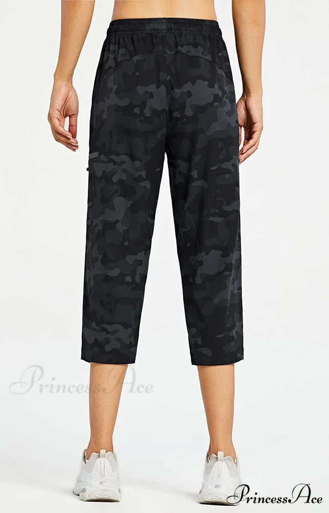 Cargo Hiking Pants Lightweight Quick Dry Capri Pants