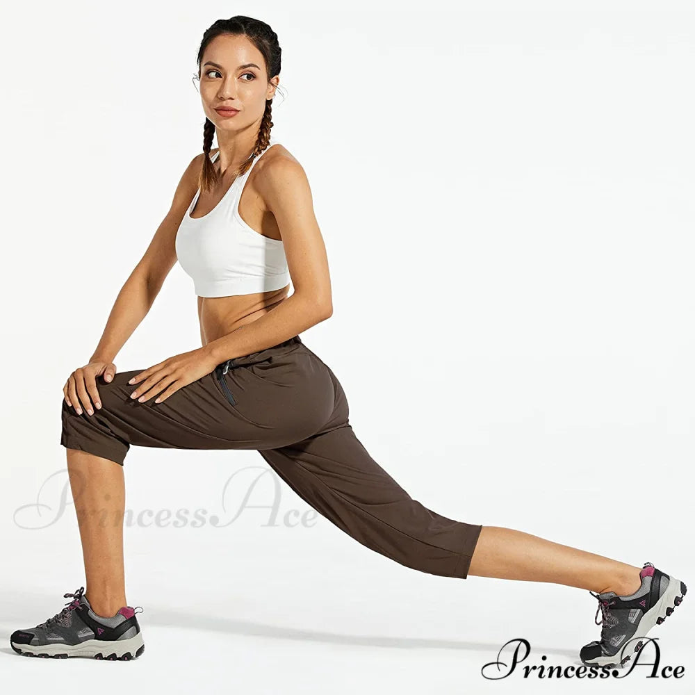 Cargo Hiking Pants Lightweight Quick Dry Capri Pants