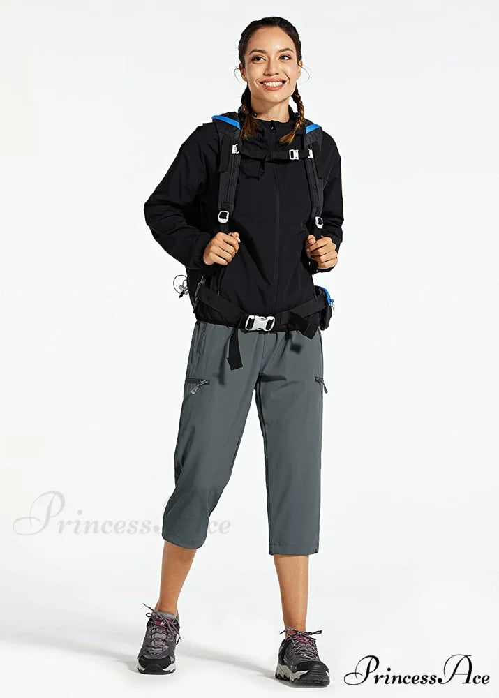 Cargo Hiking Pants Lightweight Quick Dry Capri Pants