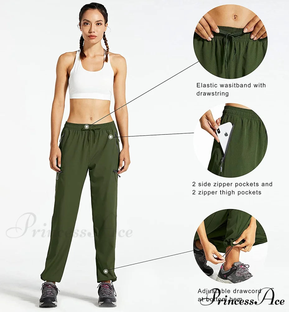 Cargo Hiking Pants Lightweight Quick Dry Capri Pants