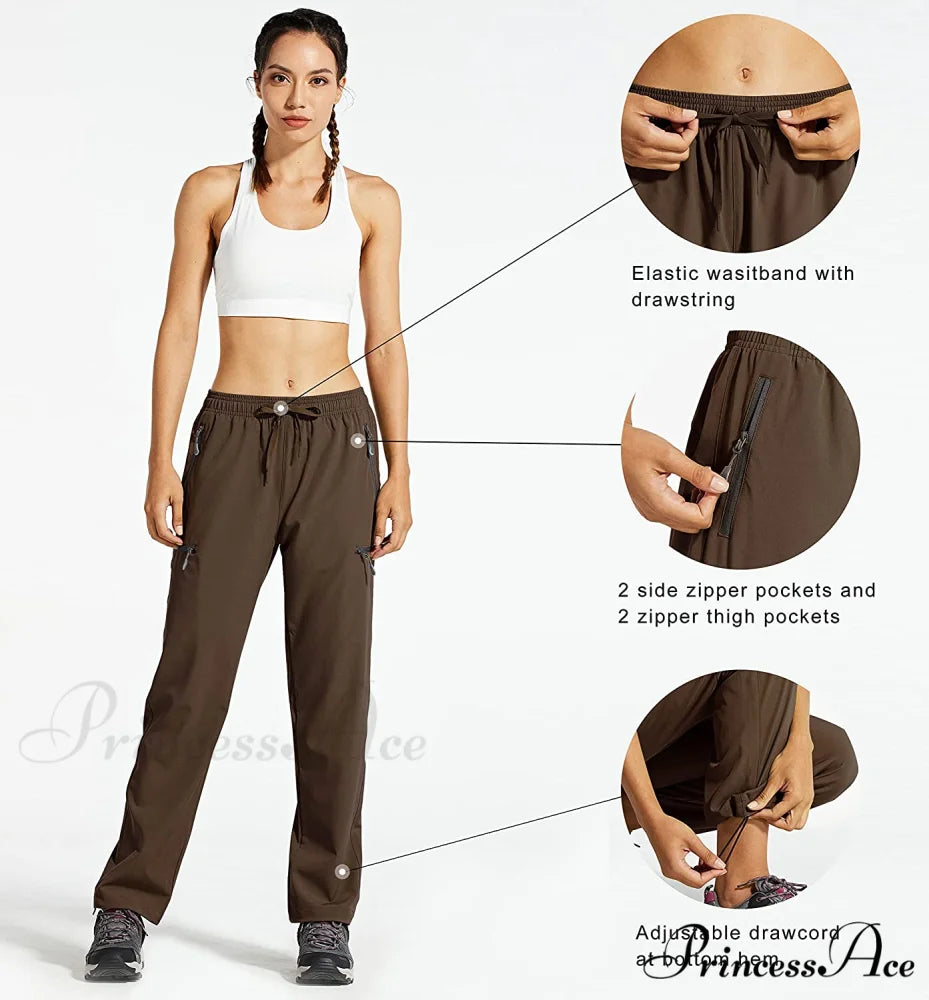 Cargo Hiking Pants Lightweight Quick Dry Capri Pants