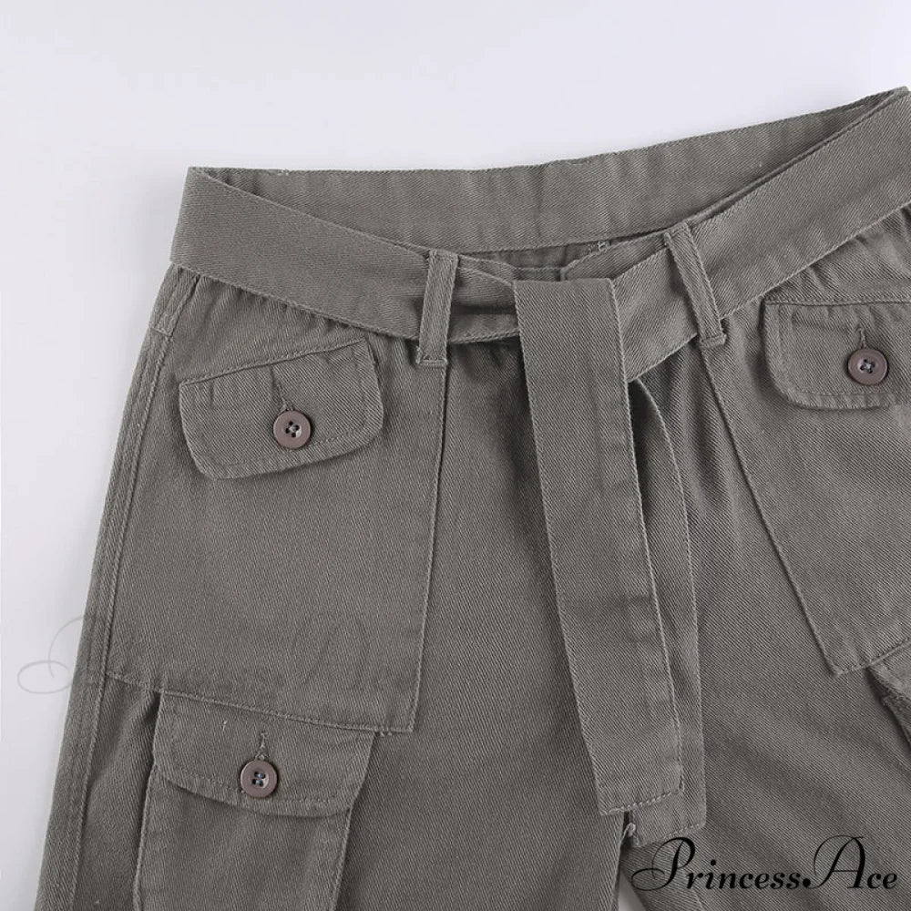 Cargo Streetwear Mom Pants Baggy Low Leg Waist 90s Denim Vintage Wide Jeans Trousers Trendy Korean Grunge Hippie Outfits