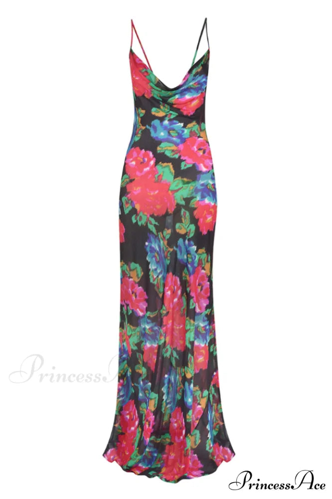 Casablanca Elegant Maxi Dress