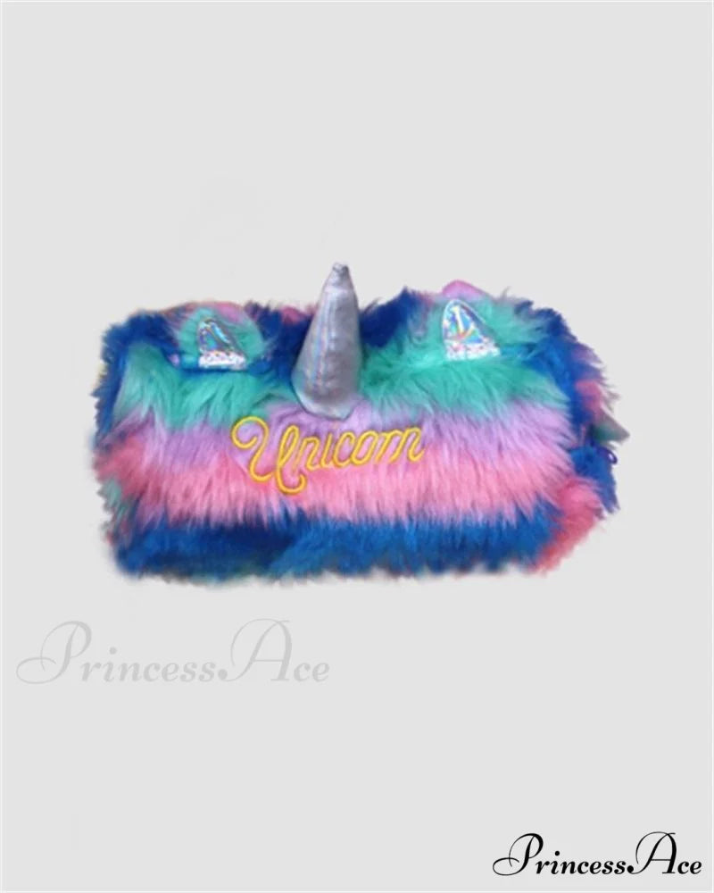 Case with Unicorn Pencil Fluff