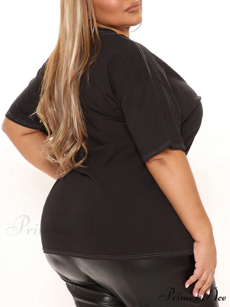 Cash Rolls Graceful Short Sleeve Tops