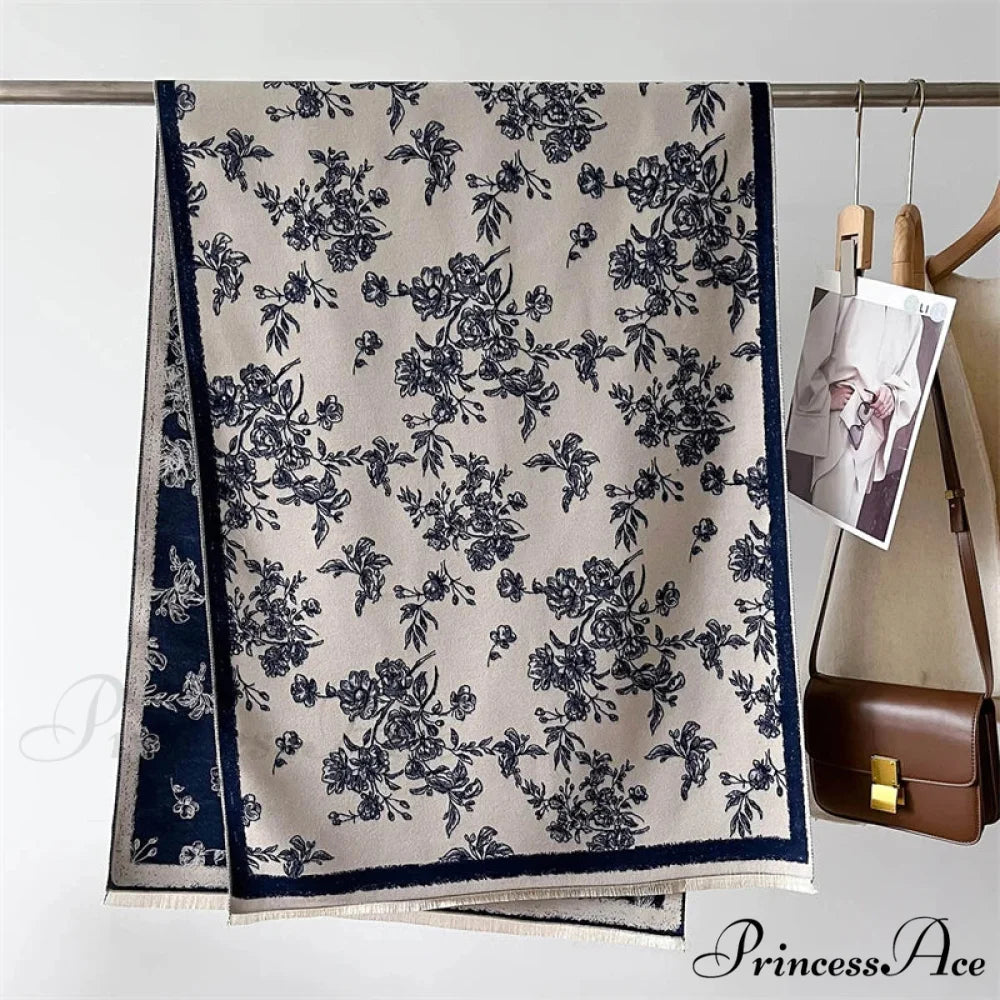 Cashmere Tartan Plaid Wool Scarf scarf-241228