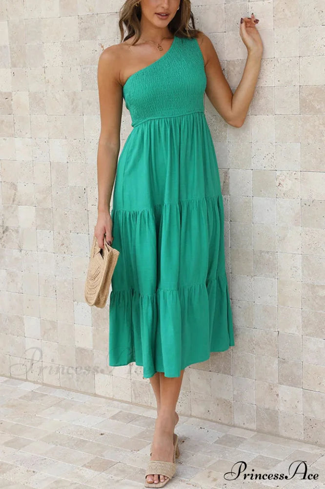 Cassy One Stylish Shoulder Abigail Dress