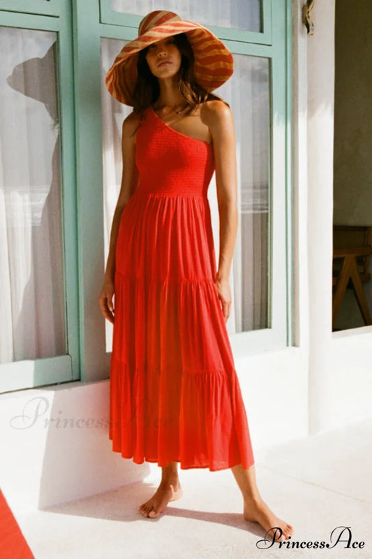 Cassy One Stylish Shoulder Abigail Dress