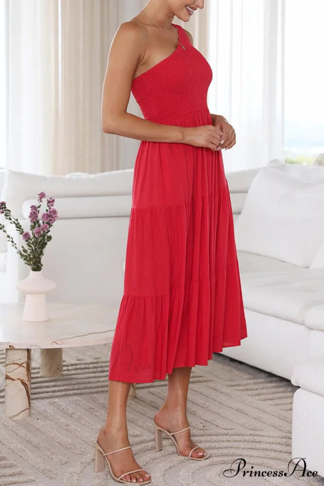 Cassy One Stylish Shoulder Abigail Dress