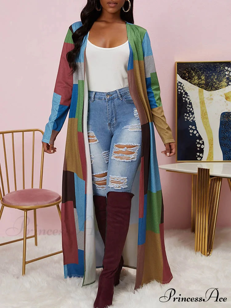 Casual Chains Graceful Irregular Denim Jacket