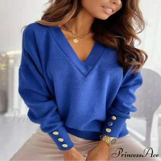 Casual Colour Solid Sweatshirt