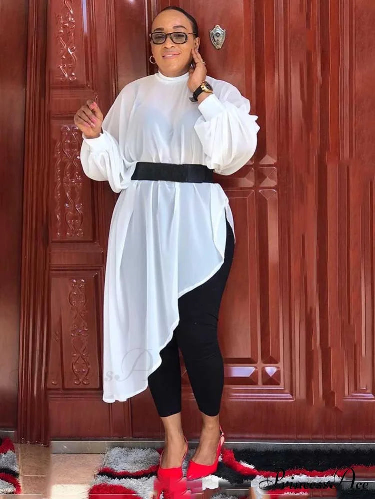 Casual Fringe Graceful Open Front Blazer White / M