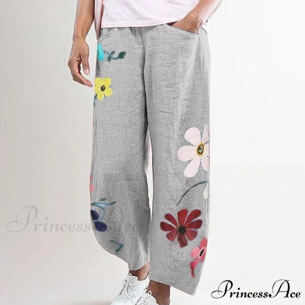 Casual Harem Wide Leg Pants