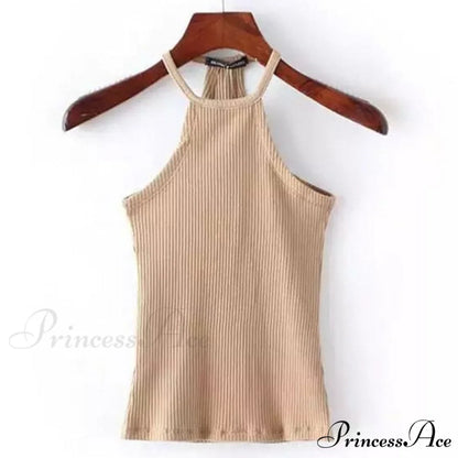 Casual Knit Basic Tank Top