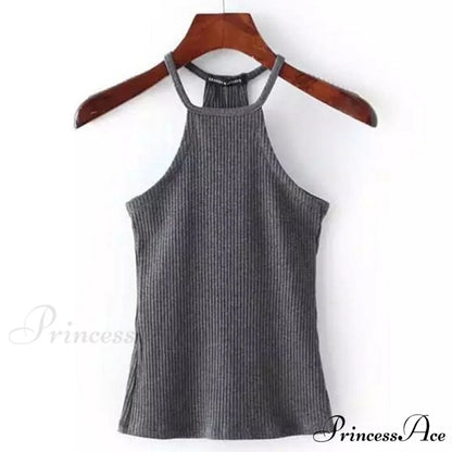 Casual Knit Basic Tank Top