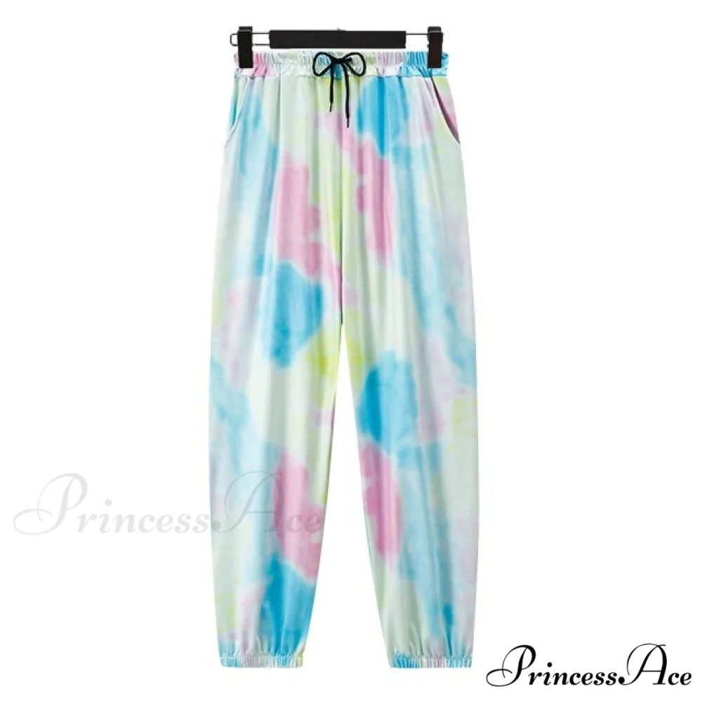 Casual Long Pantalon Palazzo Female Trouser white / M