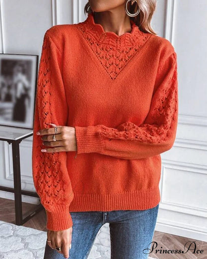 Casual Pullover Solid in Color