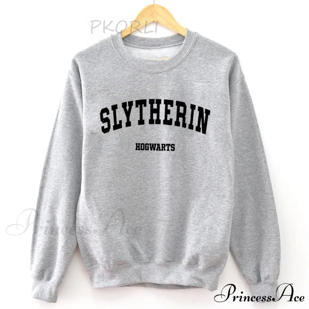 Casual School Unisex Crewneck Sweatshirt Gray / S