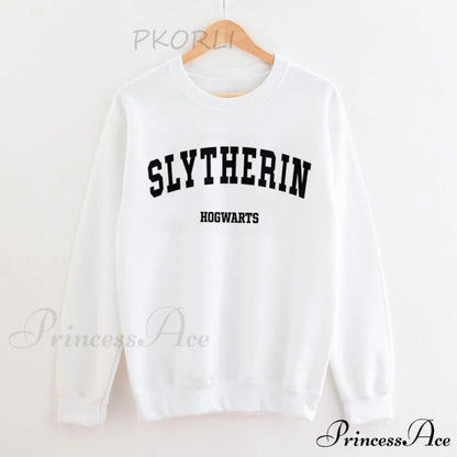 Casual School Unisex Crewneck Sweatshirt White / S