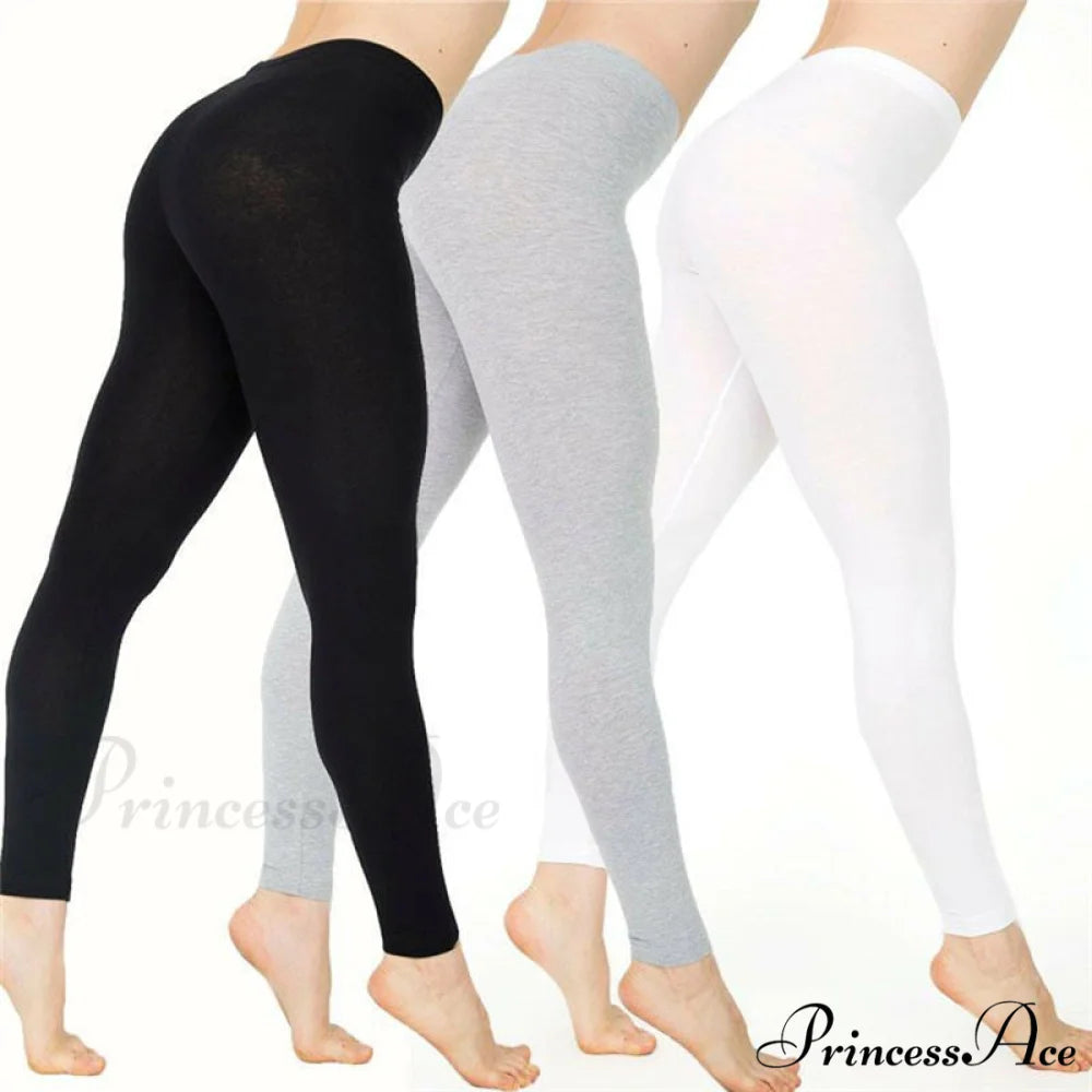 Casual Sport Fitness Cotton Leggings