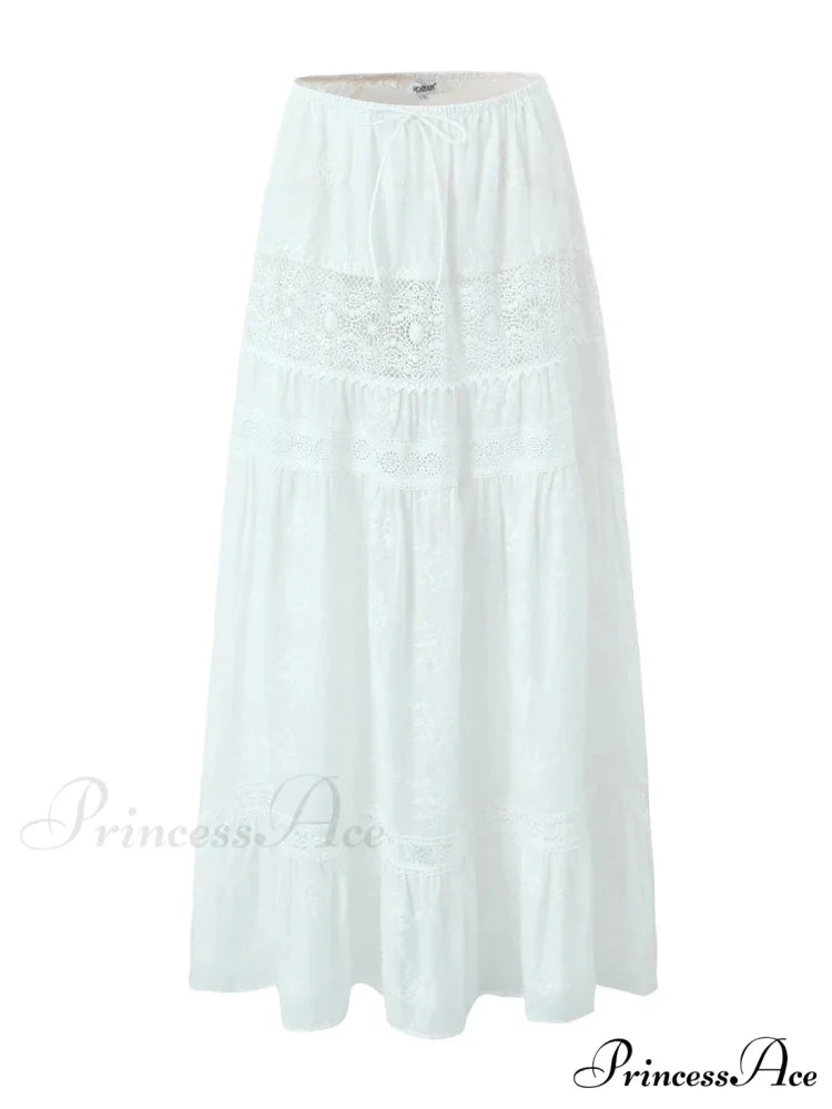 CATALINE Elegant SKIRT White / XS