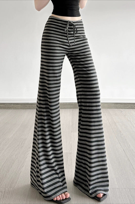 Striped Flare Lounge Pants