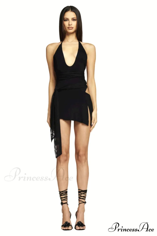 Cecelia Elegant Black Dress