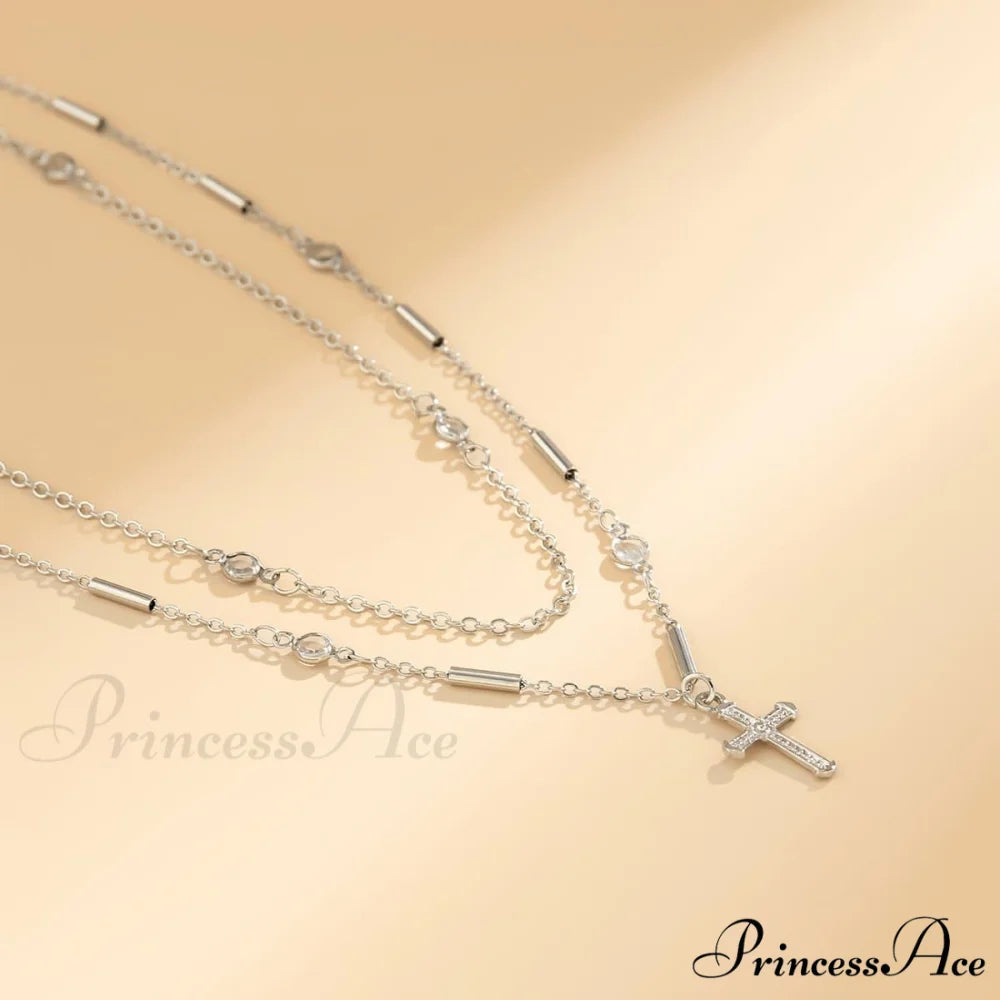 chain Cross and pendant waist set