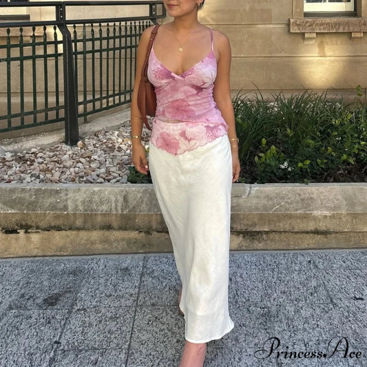 Changeable Frilled Open-Back Crop Top croptop-250223